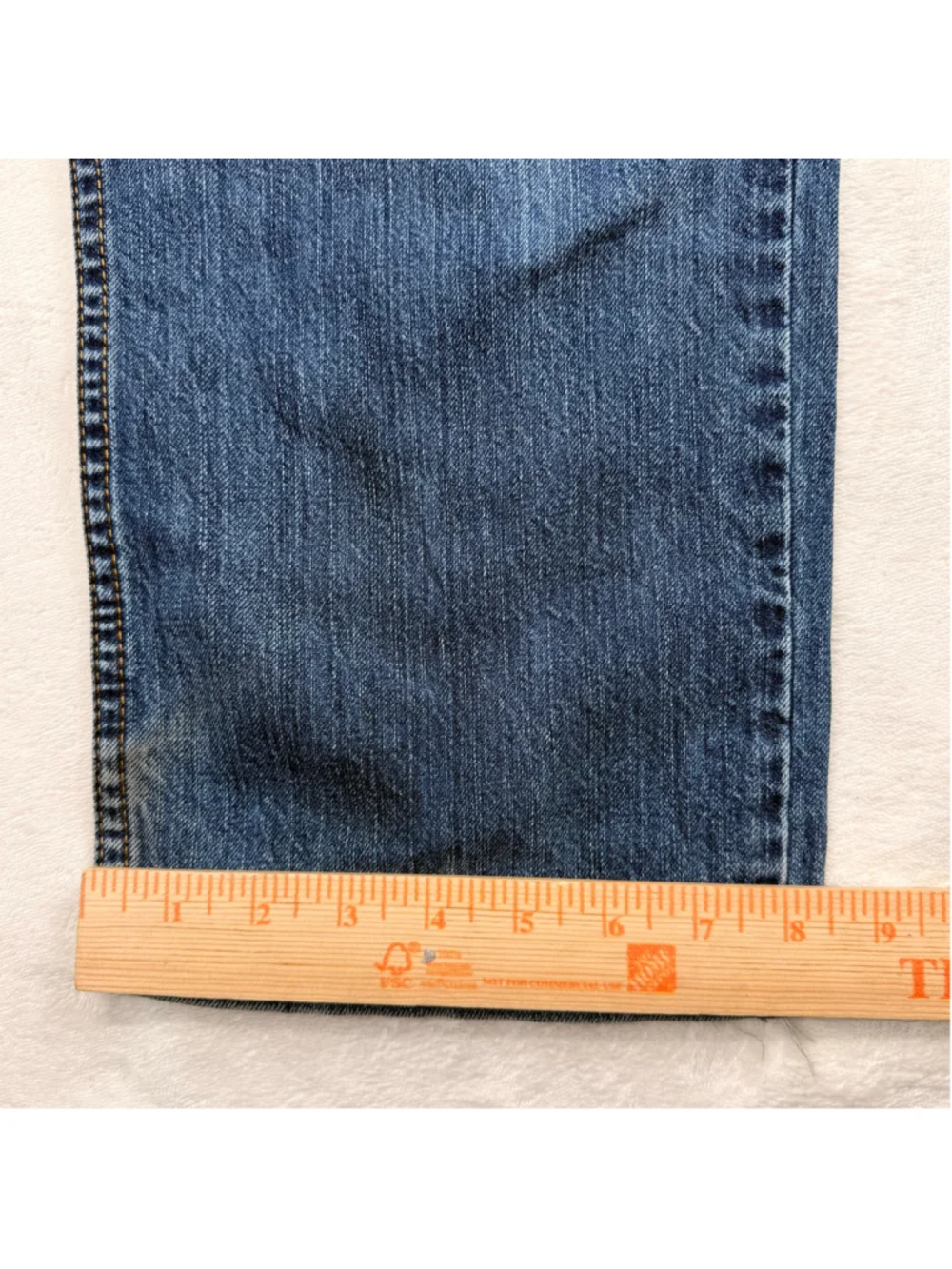 Men's Levi's 531 34x25 Cropped Hemmed Athletic Slim Fit Jeans Blue (34x34 Tag)
